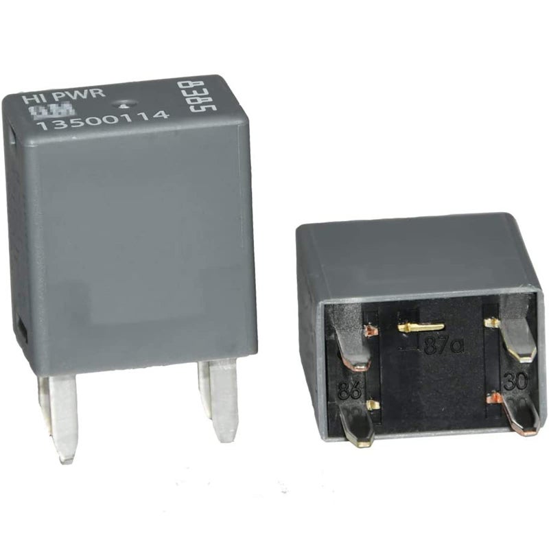 JOINAP 2 Pack High Power 4 Pin Fuse Box Relay # 13500114/8385 Compatible for GM - Image 1